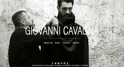 Desktop Screenshot of giovannicavagnacollection.net